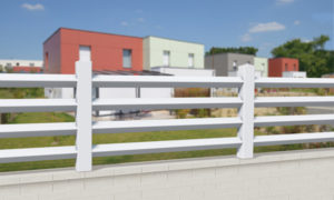 Installation d'une clôture à Bouguenais (44) - Menuiserie du Héron - Maître Artisan Spécialiste Rénovation