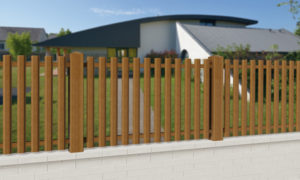 Pose d'une clôture effet bois à Saint-Étienne-de-Montluc (44) - Menuiserie du Héron - Maître Artisan Spécialiste Rénovation