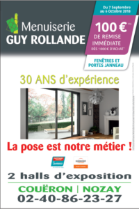 Promo 100€ de remise dès 1000€ d'achat - Menuiserie du Héron - Maître Artisan Spécialiste Rénovation en Loire Atlantique (44)